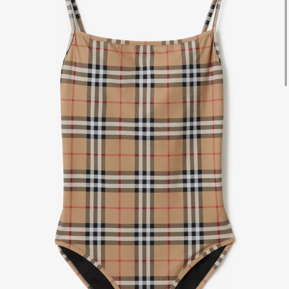 Burberry one piece swimsuit